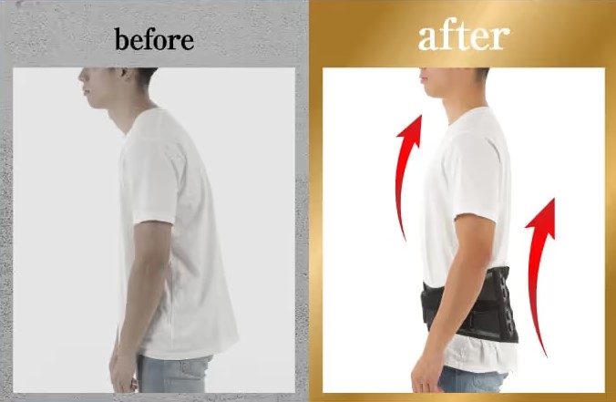 メディテクトが腰を支える